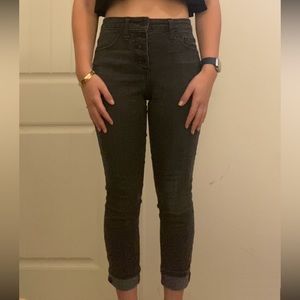 Universal Thread Black Cropped Jeans